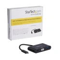 StarTech.com USB-C Docking Station with VGA 2048 x 1280 Pixel Resolution, USB 3.0 Port, Thunderbolt 3 Compatible CDP2VGAUACP