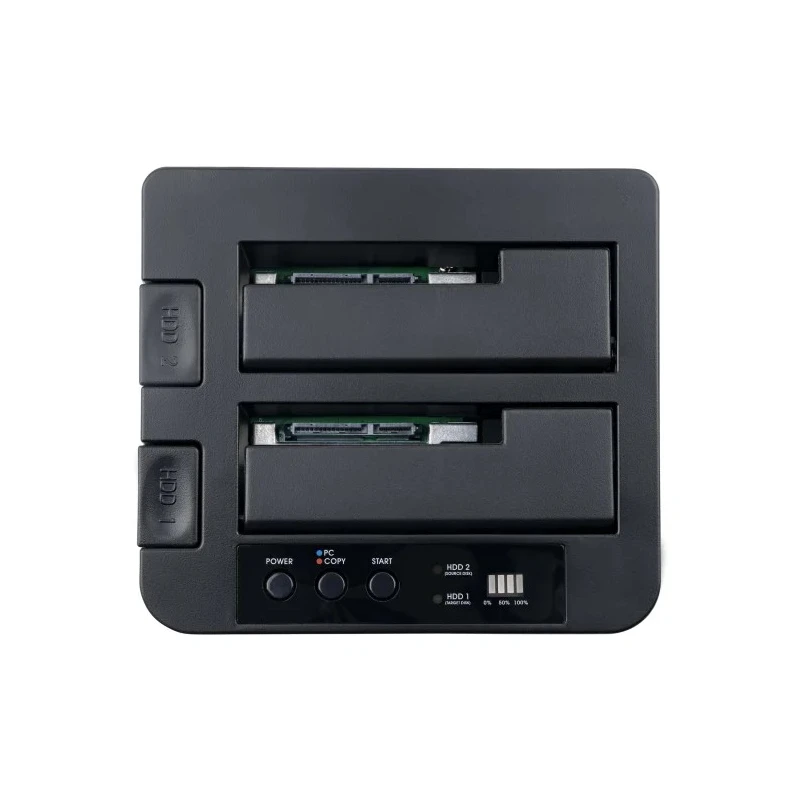 StarTech.com USB 2.5 inch, 3.5 inch Hard Drive Docking Station Dual Bay SATA III eSATA USB 3.0 147 x 132 x 70 mm SDOCK2U33RE