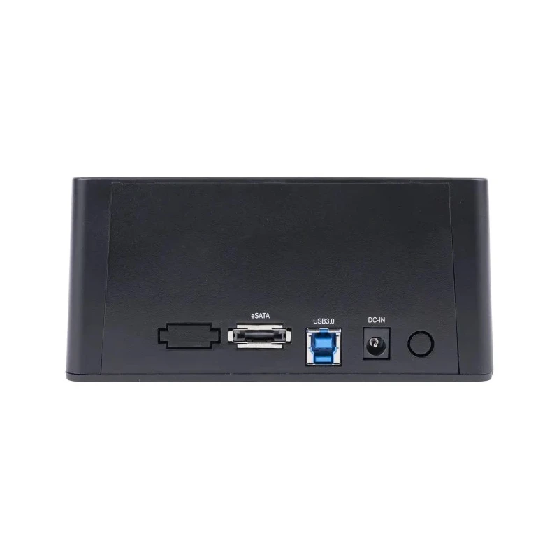 StarTech.com USB 2.5 inch, 3.5 inch Hard Drive Docking Station Dual Bay SATA III eSATA USB 3.0 147 x 132 x 70 mm SDOCK2U33RE