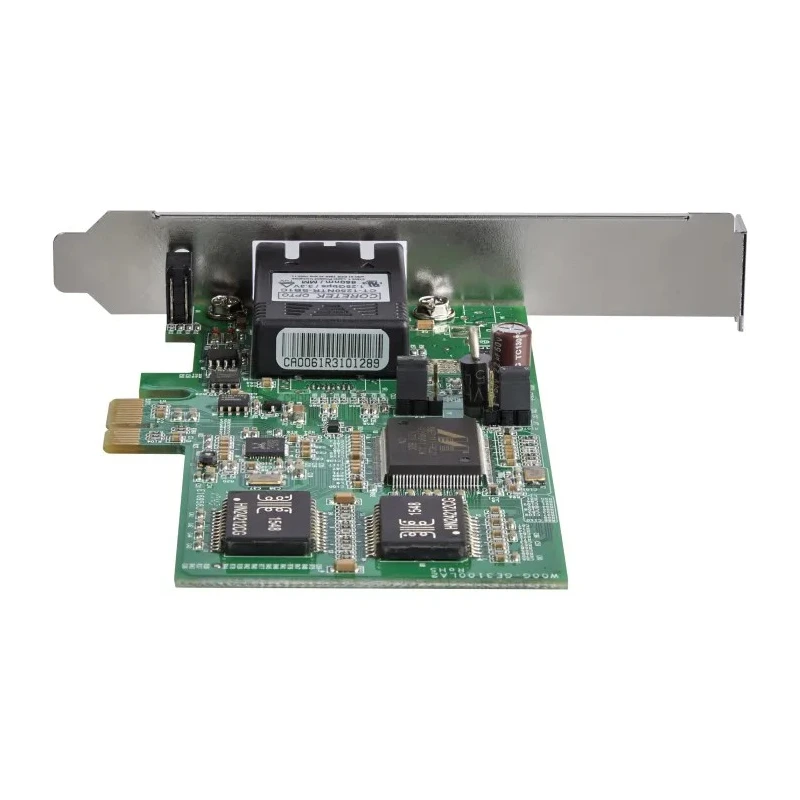 StarTech.com 1 Port PCIe Fibre Ethernet Network Card 1000Mbps, 5Gbps Transfer Rate PEX1000MMSC2