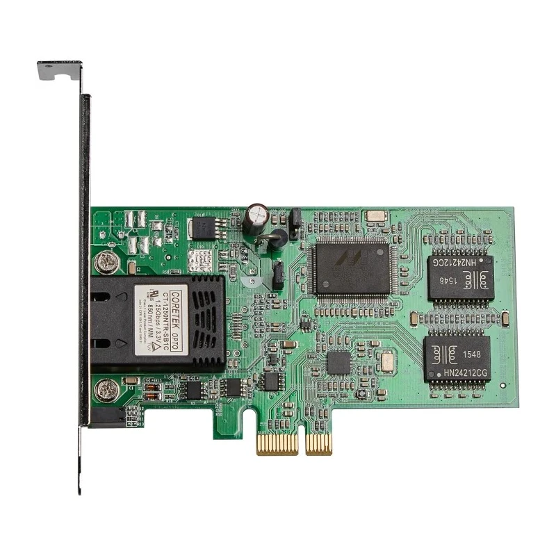 StarTech.com 1 Port PCIe Fibre Ethernet Network Card 1000Mbps, 5Gbps Transfer Rate PEX1000MMSC2