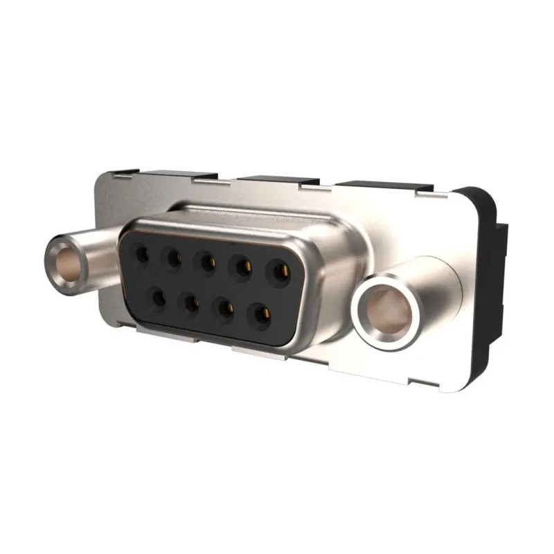 Amphenol Communications Solutions LD 9 Way Right Angle 2.74 mm Pitch Plug-in D-Sub Connector with Screw LD09S33E4GX00LF