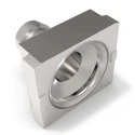 TE Connectivity Rail D-Sub Backshells Series Crimp Flange Female Accessory 1-2308349-1