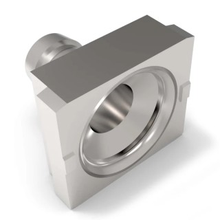 TE Connectivity Rail D-Sub Backshells Series Crimp Flange Female Accessory 1-2308349-1
