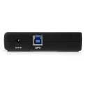 StarTech.com 4 Port USB 3.0 USB Hub AC Adapter Powered, Dimensions 95x68x23 mm ST4300USB3GB