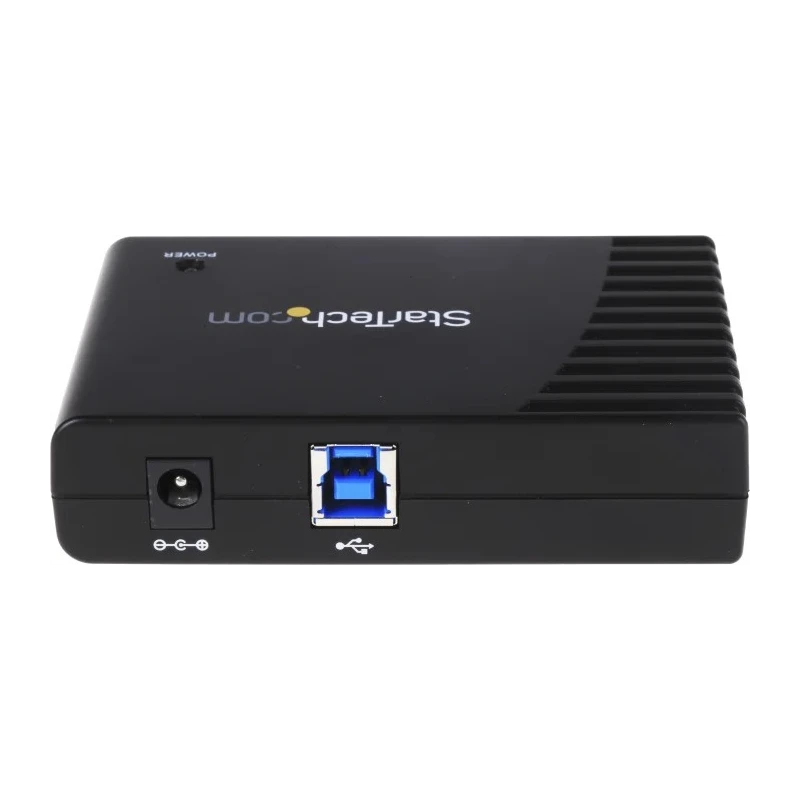 StarTech.com 4 Port USB 3.0 USB Hub AC Adapter Powered, Dimensions 95x68x23 mm ST4300USB3GB