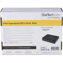 StarTech.com 4 Port USB 3.0 USB Hub AC Adapter Powered, Dimensions 95x68x23 mm ST4300USB3GB