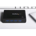 StarTech.com 4 Port USB 3.0 USB Hub AC Adapter Powered, Dimensions 95x68x23 mm ST4300USB3GB
