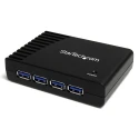 StarTech.com 4 Port USB 3.0 USB Hub AC Adapter Powered, Dimensions 95x68x23 mm ST4300USB3GB