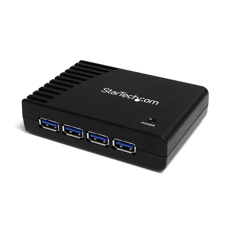 StarTech.com 4 Port USB 3.0 USB Hub AC Adapter Powered, Dimensions 95x68x23 mm ST4300USB3GB