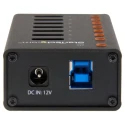 StarTech.com 7 Port USB 3.0 USB Hub with AC Adapter Powered Compact Design ST7300U3M