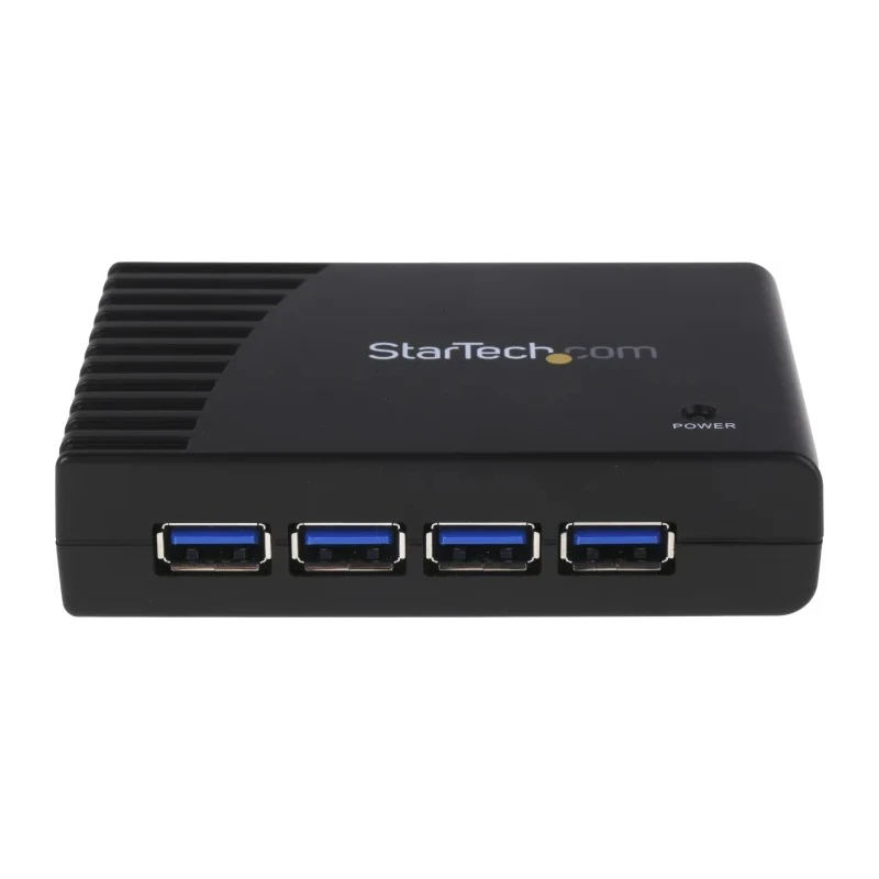StarTech.com 4 Port USB 3.0 USB Hub AC Adapter Powered, Dimensions 95x68x23 mm ST4300USB3GB