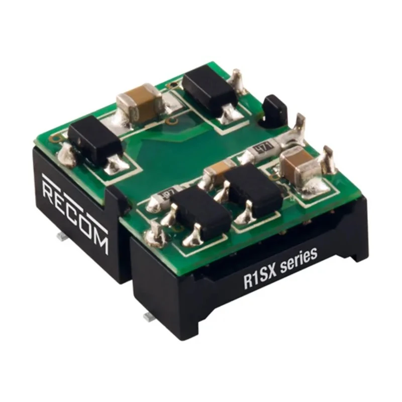 Recom 1W Surface Mount Isolated DC/DC Converter 5V dc Output 200mA Input 2.97V-3.63V Operating Temp -40°C to 100°C R1SX