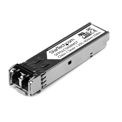StarTech.com Fibre Multimode LC Transceiver Module Full Duplex Half Duplex 1Gbps SFPGLCSXMMST