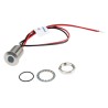RS PRO Blue Panel Mount Indicator, 1.8V dc, 3.3V dc, 20mA, Lead Wire Termination, IP67, Flush Bezel 139-3358