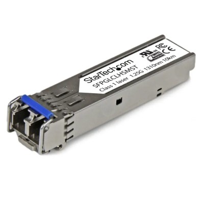 StarTech.com 1Gbps LC Multimode Fibre Transceiver Module, Half Duplex, Full Duplex, 1310nm Wavelength SFPGLCLHSMST
