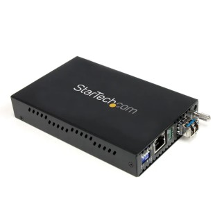 StarTech.com Gigabit LC RJ45 Single Mode Fibre Media Converter 2 Ports 40 km ET1000S40LC2
