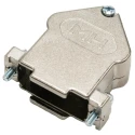 MH Connectors Zinc Angled D-Sub Backshell 15 Contacts Nickel Plated Housing MHDU45 