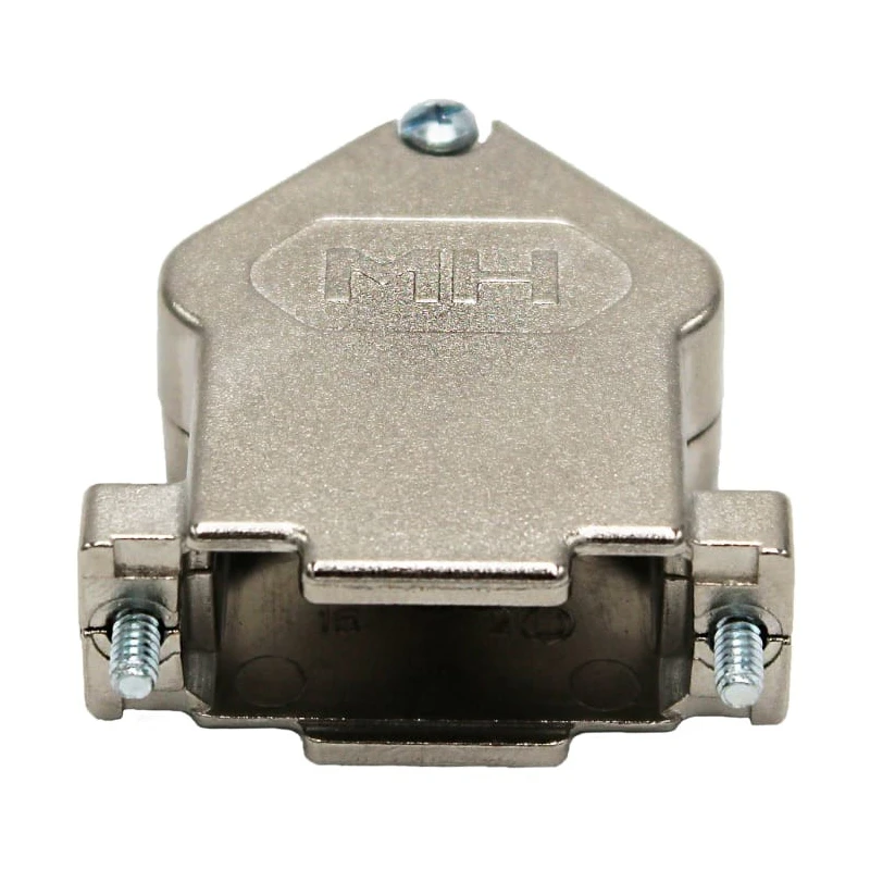 MH Connectors Zinc Angled D-Sub Backshell 15 Contacts Nickel Plated Housing MHDU45 