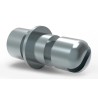 TE Connectivity Rail D-Sub Backshells Series Qlock Post Mounting Kit Female 1-2308273-2