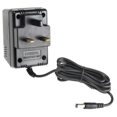 RS PRO 2.1 x 5.5 x 12 mm Centre Positive AC/AC Adapter Type G Plug 5 W 12V AC Output 400 mA 139-1765