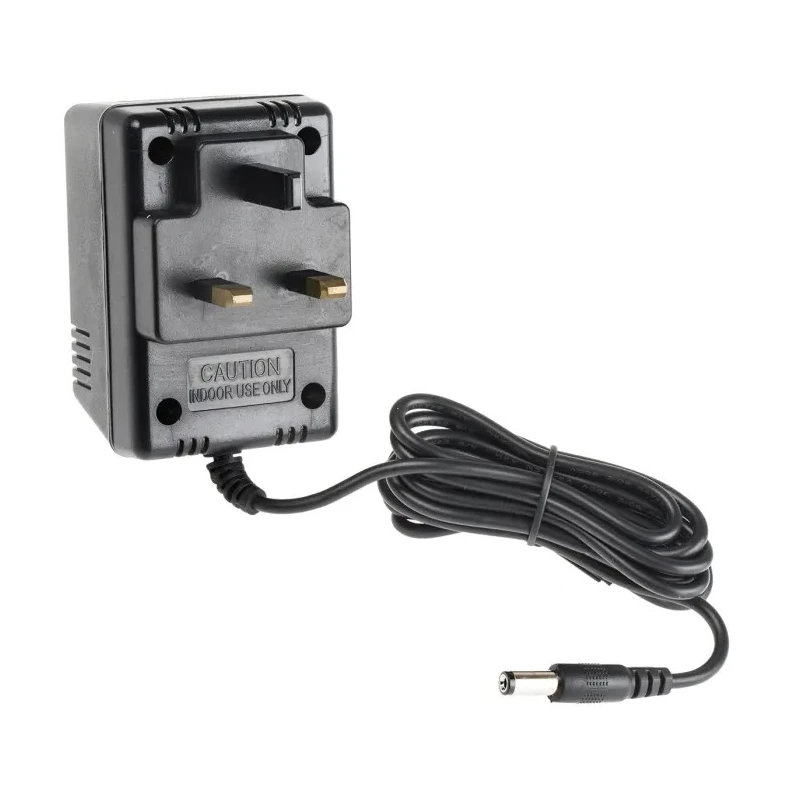 RS PRO 2.1 x 5.5 x 12 mm Centre Positive AC/AC Adapter Type G Plug 5 W 12V AC Output 400 mA 139-1765