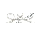 Harting D-Sub High Density Series Female Crimp D-Sub Connector Contact Palladium over Nickel Pin 24 AWG 09560008275