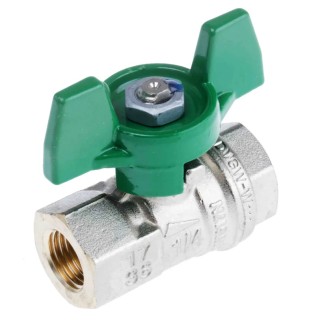 RS PRO Brass Ball Valve 1/4 to 2 in, Steel Handle, S84 Series 141-7721