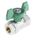 RS PRO Brass Ball Valve 1/4 to 2 in, Steel Handle, S84 Series 141-7721
