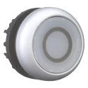 Eaton RMQ Titan M22 Series White Momentary Push Button Head, 22 mm Cutout, IP67 216940 M22-DL-W-X0
