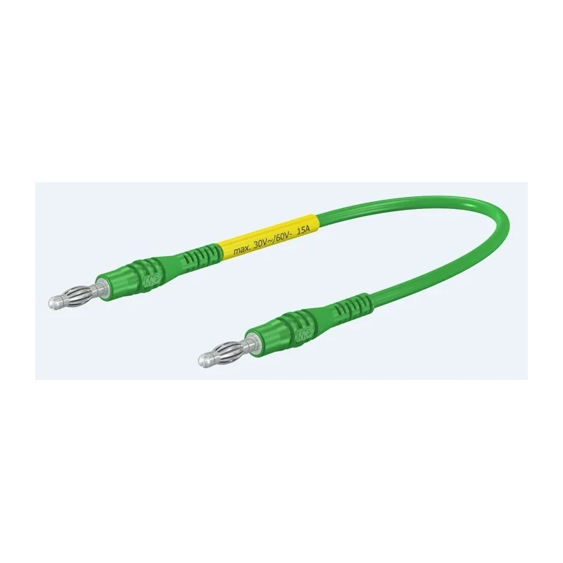 Staubli Flexible Test Leads 0.75 mm² PVC Insulation 30 VAC/15A 60 VDC/15A 64.9289-100-25