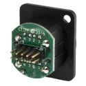 RS PRO USB Connector Panel Mount Female Straight Dual Port USB Type A USB 2.0 500V 143-8925