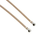 Amphenol RF U.FL Series RG178 Coaxial Cable 50 Ω, 200V, Natural Fluorinated Ethylene Propylene Jacket, Terminated 
