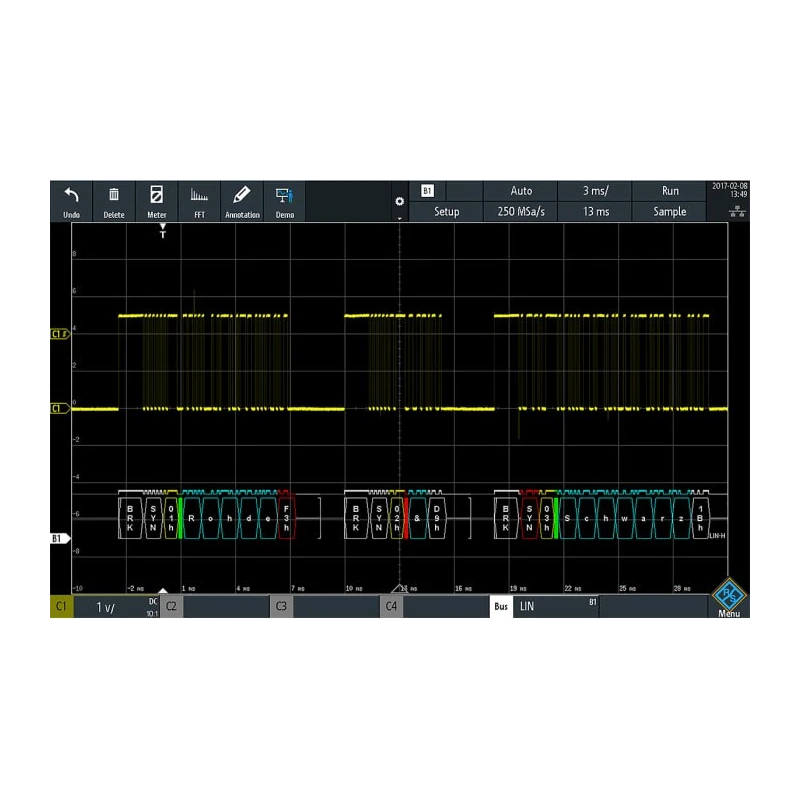 Rohde & Schwarz Oscilloscope Software for Use with RTB2000 Digital Oscilloscope RTB-K3