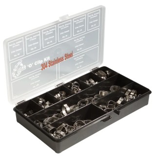 Jubilee Stainless Steel Hose and Jubilee Clip Kit 5mm to 20mm OK175SS