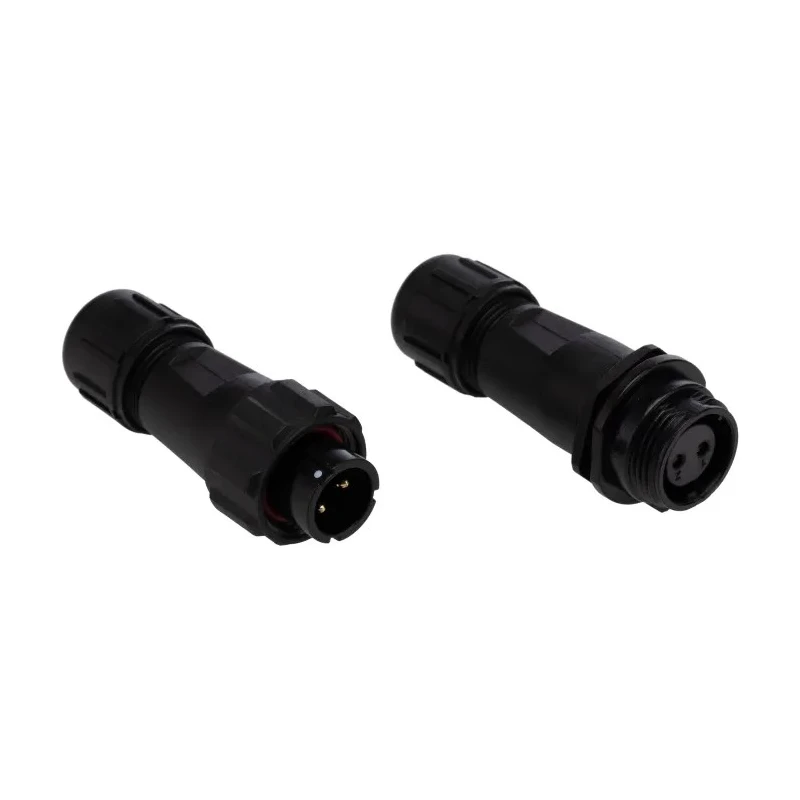 RS PRO Circular Connector, Miniature Cable Mount, 2 Contacts, Plug & Socket, Male and Female, Threaded Mating 144-0627