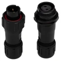 RS PRO Circular Connector, Miniature Cable Mount, 2 Contacts, Plug & Socket, Male and Female, Threaded Mating 144-0627
