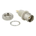 Amphenol RF BNC Series Coaxial Connector Panel Mount Female BNC 50 Ω Straight Body Solder 031-10-RFXG1