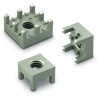 Wurth Elektronik Vertical Brass Screw Terminal, 50A, 2.54mm Pitch, M4 Screw Size, REDCUBE Series 74650074R