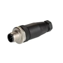 Murrelektronik Limited Circular Connector M12 Plug Female 5 Contacts Cable IP67 Threaded 125V 4A 7000-12721-0000000