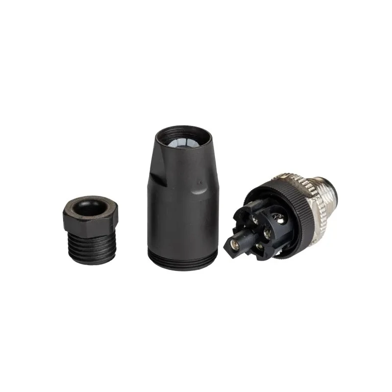 Murrelektronik Limited Circular Connector M12 Plug Female 5 Contacts Cable IP67 Threaded 125V 4A 7000-12721-0000000