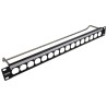 RS PRO Audio/Video 16 Port XLR Patch Panel Steel 1U Rack Height 143-8917