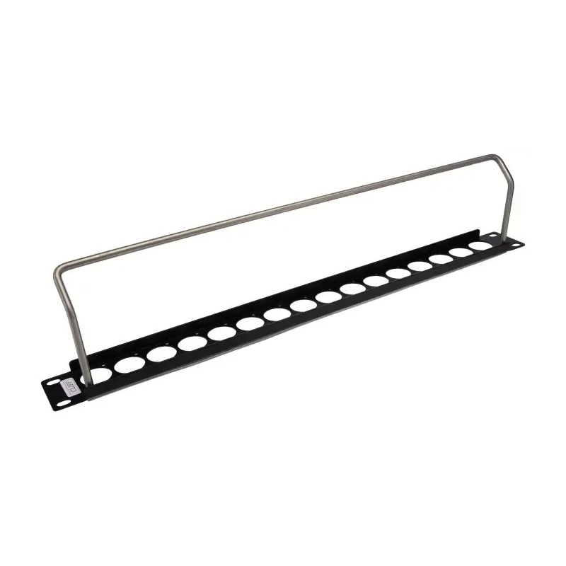 RS PRO Audio/Video 16 Port XLR Patch Panel Steel 1U Rack Height 143-8917