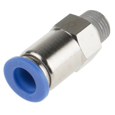 RS PRO Pneumatic Non Return Valve 990 kPa Maximum Operating Pressure, Threaded Inlet Male Port R 144-2698