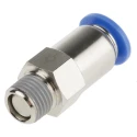 RS PRO Pneumatic Non Return Valve 990 kPa Maximum Operating Pressure, Threaded Inlet Male Port R 144-2698