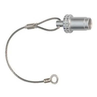 LEMO 200 Male Cable Seal IP68 Rated with Chrome Finish Brass 
