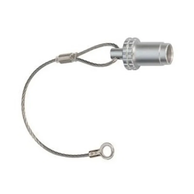 LEMO 200 Male Cable Seal IP68 Rated with Chrome Finish Brass 
