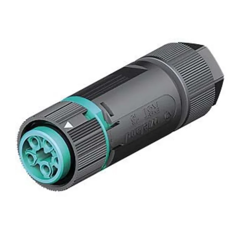 Wieland RST MINI Series Cable Mini Connector Female Screw, 5-Pole, 16A, 400V, 1-Way, IP68 IP69 IP66 46.051.4553.6