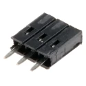 RS PRO Straight Through Hole PCB Socket 3-Contact 1 Row 2.54 mm Pitch Solder 251-8187