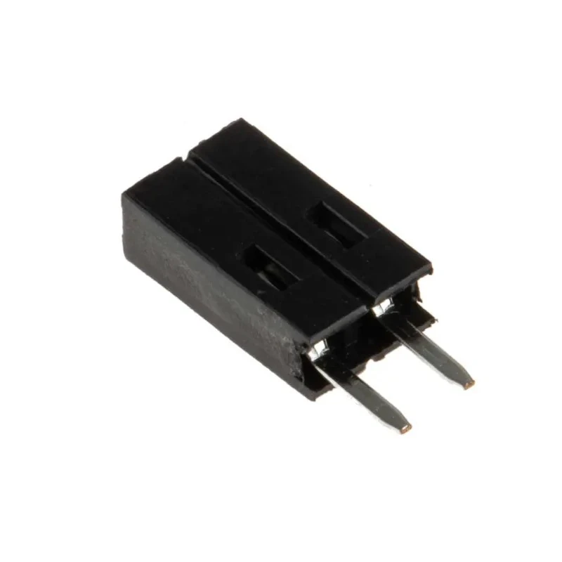RS PRO Straight Through Hole PCB Socket 2-Contact 1 Row 2.54 mm Pitch Solder 251-8171